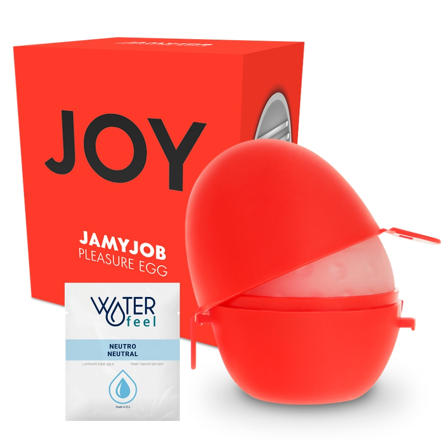 Jamyjob - Egg Masturbateur Rouge Version Discrett