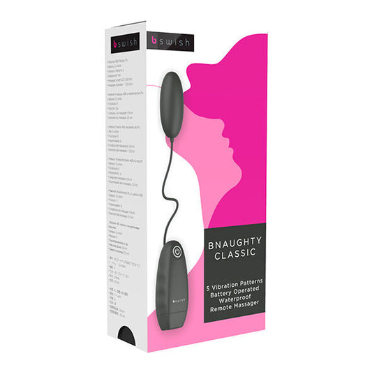 B Swish - Bnaughty Classic Bullet Vibrant Noir