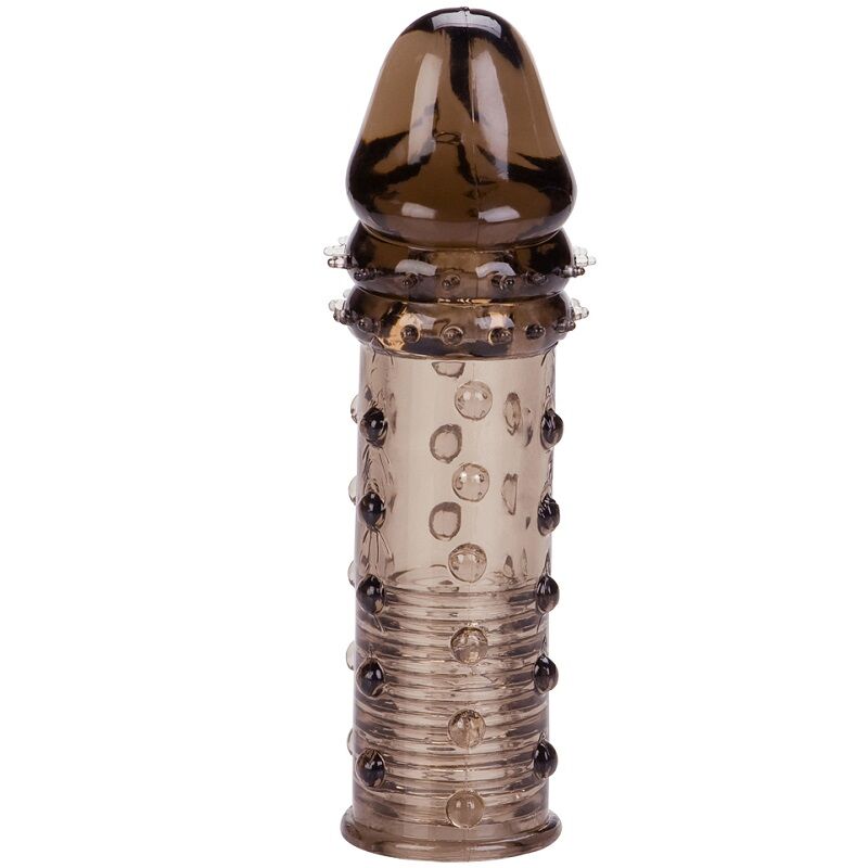Calexotics - Adonis Rallonge Noir - CALEXOTICS | sextoys, jouets sexuels pour hommes, accessoires de pénis, couvre-pénis avec extension | Dimensions : 48
