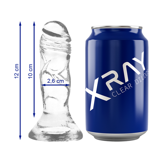 X Ray - Bite Claire 12 Cm -O- 2.6 Cm - X RAY | sextoys, godes sans vibration, pénis réalistes | Dimensions : 169