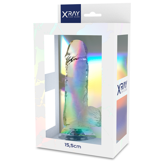 X Ray - Bite Transparente Avec Boules 15.5 Cm -O- 3.5 Cm