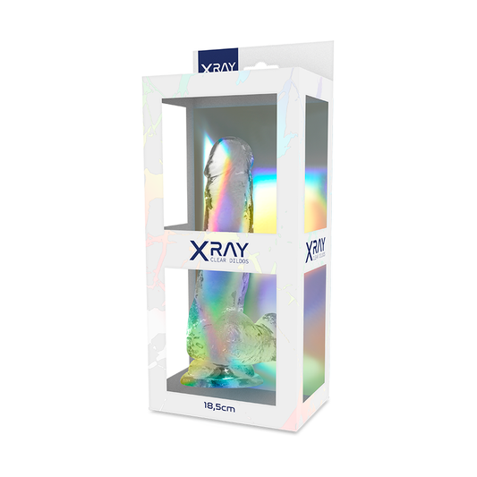 X Ray - Bite Transparente Avec Boules 18.5 Cm -O- 3.8 Cm