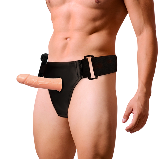 Harness Attraction - Gregory Hollow Rnes Avec Vibrateur 16.5 Cm -O- 4.3 Cm