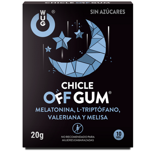 Wug Gum - Off Valerian, Tryptophan, Lemon Balm And Melatonin 10 Units
