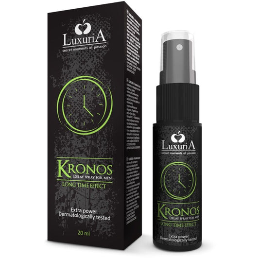 Intimateline Luxuria - Kronos Spray Retardant Effet Désensibilisant 20 Ml - INTIMATELINE LUXURIA | pharmacie, stimulants pour garçons, retardants | Dimensions : 40