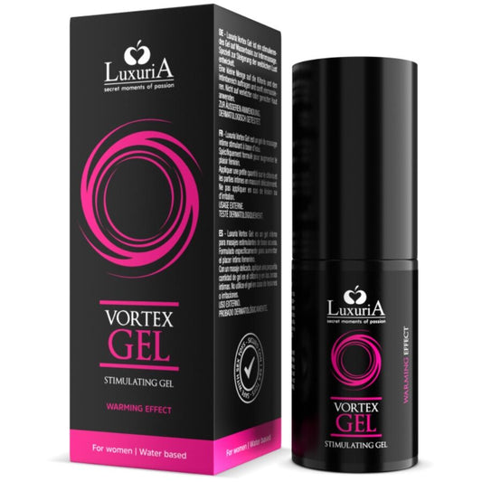 Intimateline Luxuria - Vortex Gel Effet Chauffant 30 Ml - INTIMATELINE LUXURIA | pharmacie, lubrifiants, effet thermique | Dimensions : 70
