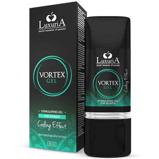 Intimateline Luxuria - Vortex Gel Effet Refroidissant Gel Effet Refroidissant 30 Ml - INTIMATELINE LUXURIA | pharmacie, lubrifiants, effet froid | Dimensions : 58