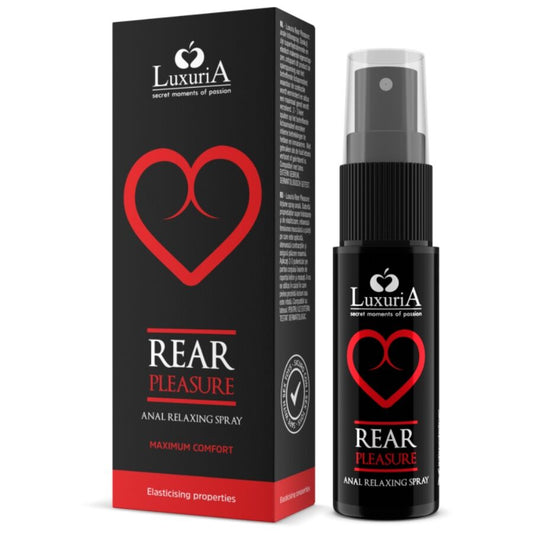 Intimateline Luxuria - Spray Anal Relaxant Arrière Plaisir 20 Ml - INTIMATELINE LUXURIA | pharmacie, lubrifiants, anal - sprays ou crèmes relaxants | Dimensions : 38
