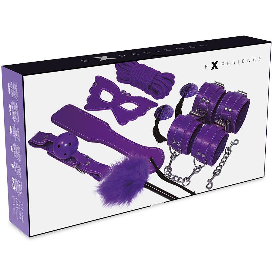 Kit BDSM Violet pour Initiation et Plaisirs Intenses