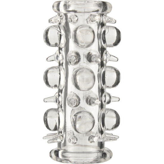 Seven Creations - Couvre-Pénis En Silicone - SEVEN CREATIONS | sextoys, jouets sexuels pour hommes, accessoires de pénis, manchons péniens sans extension | Dimensions : 62