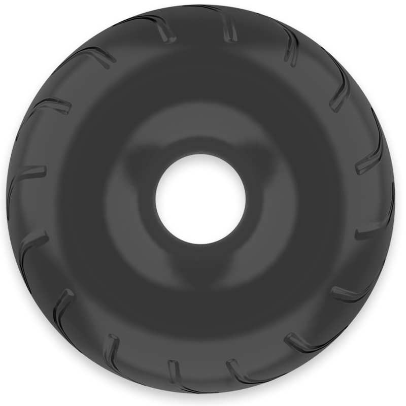 Powering - Anneau Pénis Super Flexible Et Résistant 5Cm Pr08 Noir