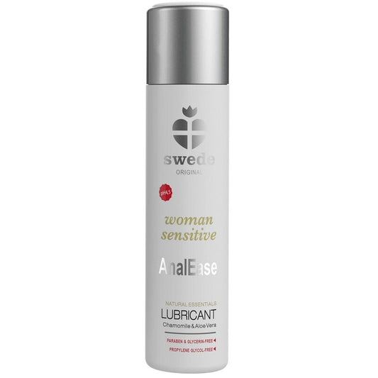 Swede - Woman Sensitive Anal Ease À Base D''Eau 60 Ml - SWEDE | pharmacie, lubrifiants, base d'eau | Dimensions : 90