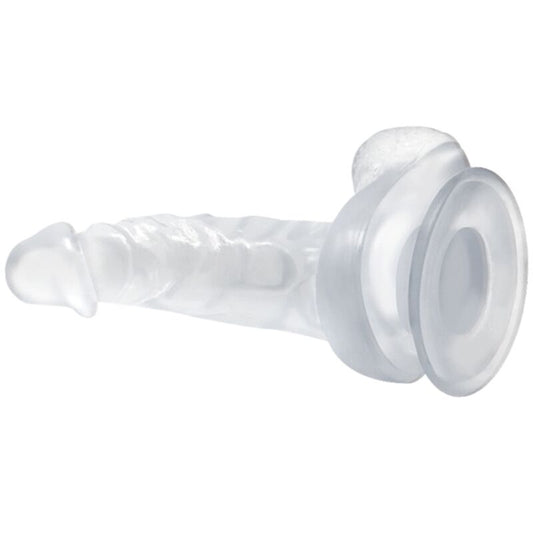 Baile - Gode Réaliste Avec Ventouse Et Testicules 16.7 Cm Transparent
