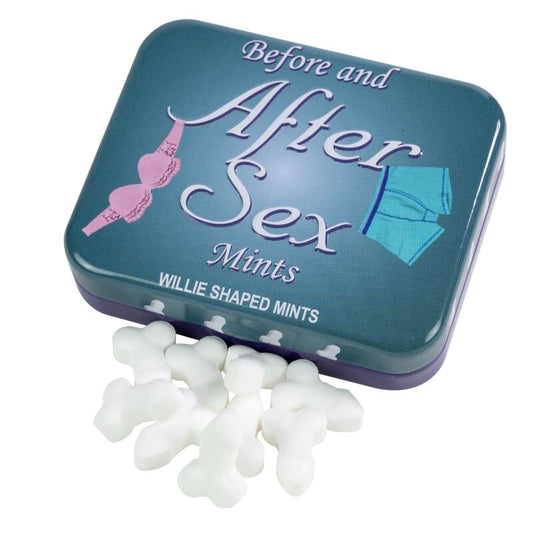 Spencer & Fleetwood - Forme De Pénis Menthe Candy Pour Avant Et Après Le Sexe - SPENCER & FLETWOOD | articles assortis, bonbons, bonbons amusants | Dimensions : 60