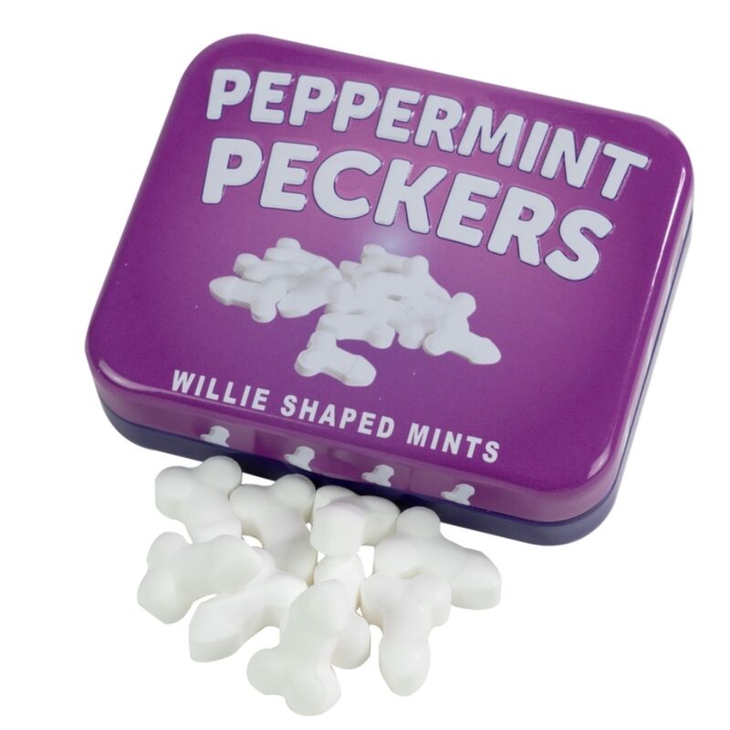 Spencer & Fleetwood - Bonbons La Menthe Sans Sucre Forme Pénis - SPENCER & FLETWOOD | articles assortis, bonbons, friandises drôles | Dimensions : 60