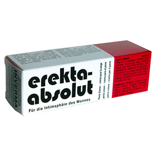 Inverma - Crème Absolue Erekta - INVERMA | pharmacie, stimulants pour garçons, augmentation de l'érection | Dimensions : 30
