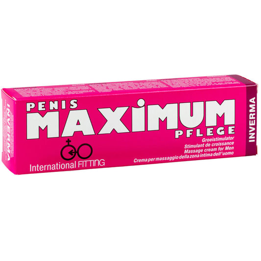 Inverma - Crème Penis Maximum Pflege - INVERMA | pharmacie, stimulants pour garçons, augmentation de l'érection | Dimensions : 60