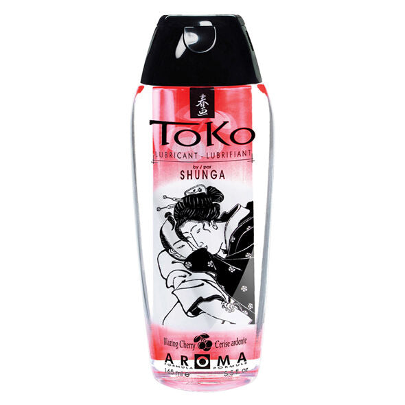 Shunga - Arôme Lubrifiant De Cerise Brûlante Toko - SHUNGA LUBRICANTS | pharmacie, lubrifiants, aux saveurs délicieuses | Dimensions : 209