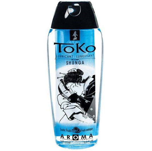 Shunga - Lubrifiant Arôme Toko Fruits Exotiques - SHUNGA LUBRICANTS | pharmacie, lubrifiants, aux saveurs délicieuses | Dimensions : 209