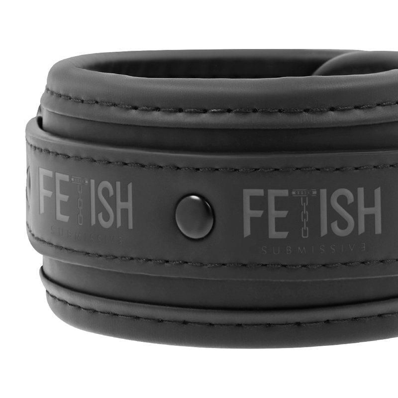 Fetish Submissive - Position Maître avec 4 Menottes Doublées de Néoprène