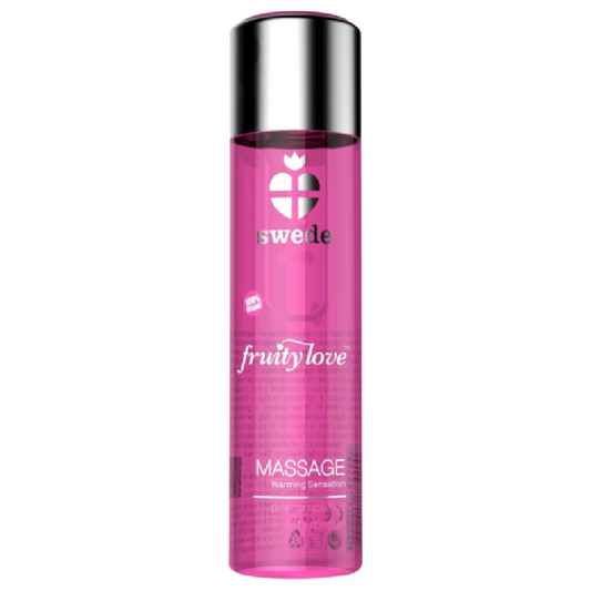 Swede - Fruity Love Huile À Effet Chaleur De Pamplemousse Et De Mangue 120 Ml - SWEDE | pharmacie, pour les massages, avec effet thermique | Dimensions : 186