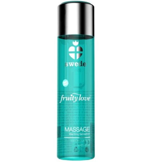 Swede - Fruity Love Huile De Massage Effet Chauffant Cassis Et Citron Vert 60 Ml - SWEDE | pharmacie, pour les massages, avec effet thermique | Dimensions : 96