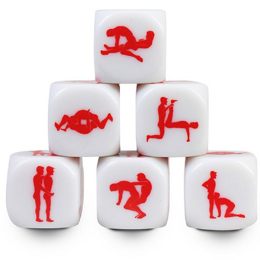 Secretplay - Dés Kamasutra Gay 25 Mm - SECRETPLAY 100% GAMES | jeux, jeux de dés | Dimensions : 8