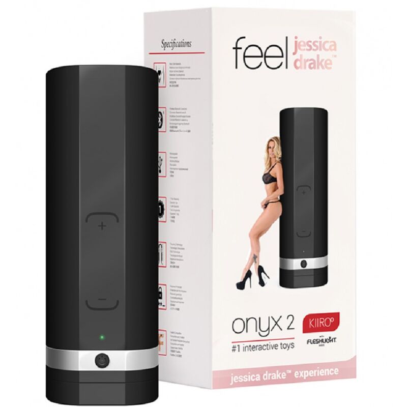 Kiiroo - Masturbateur Télédildonique Onyx+ Jessica Drake Expérience