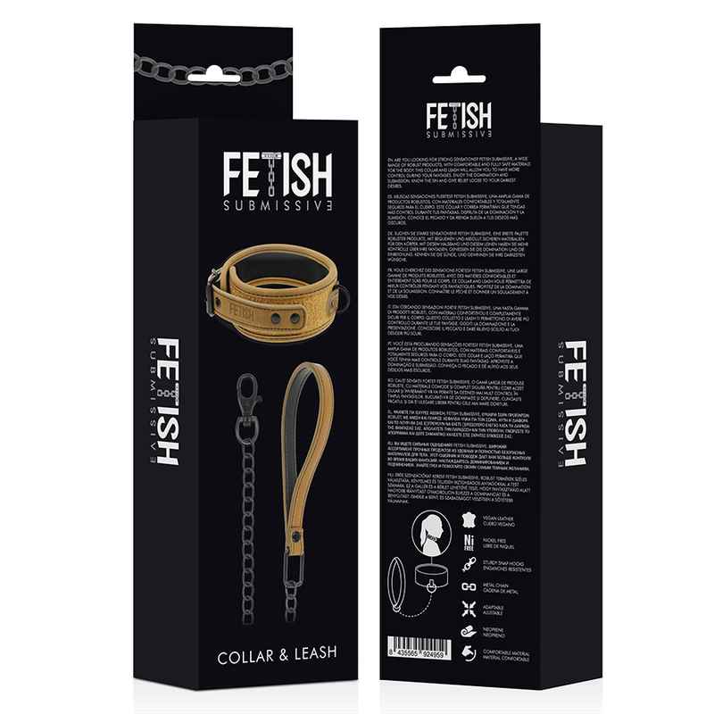 Collier Fetish Submissive Origin pour jeux BDSM