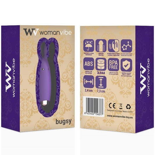 Womanvibe - Bugsy Silicone Stimulateur