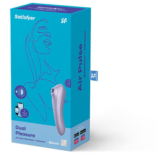 Satisfyer - Vibrateur Dual Pleasure Air Pulse Mauve