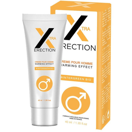 Ruf - X Erection Crème Dérection Effet Chaleur 40 Ml - RUF | pharmacie, stimulants pour garçons, augmentation de l'érection | Dimensions : 96