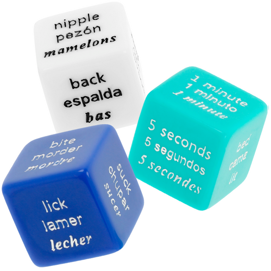 Waterfeel - Jeu De Dés Érotiques Es/Fr/En - WATERFEEL | jeux, jeux de dés | Dimensions : 26