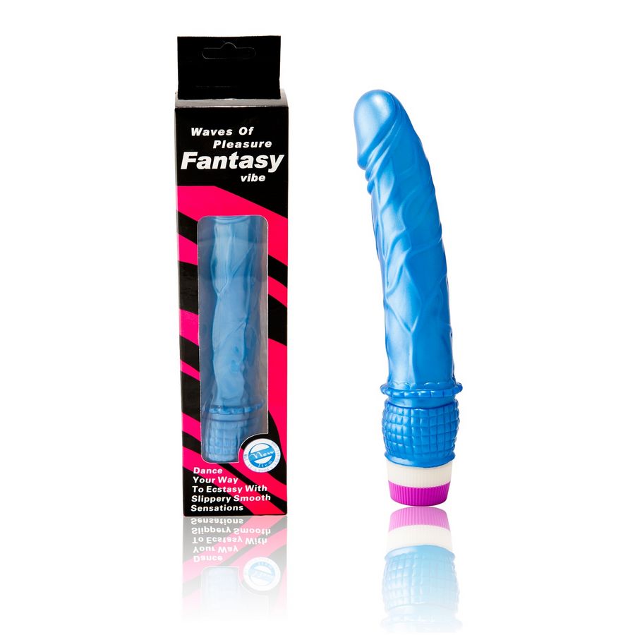 Baile - Vibrateur Vagues De Plaisir 23 Cm Bleu - BAILE VIBRATORS | sextoys, vibrateurs, vibromasseurs réalistes | Dimensions : 248