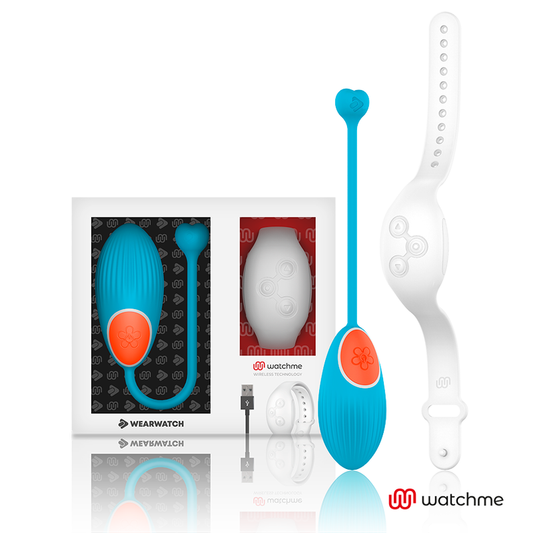 Wearwatch - Télécommande Watchme Technologie Bleu Oeuf / Niveo - WEARWATCH | sextoys, vibrateurs, télécommande | Dimensions : 215