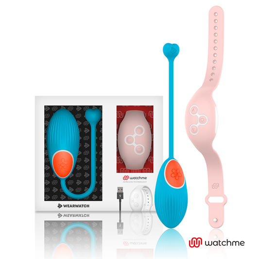 Wearwatch - Télécommande Watchme Technologie Oeuf Bleu / Rose - WEARWATCH | sextoys, vibrateurs, télécommande | Dimensions : 215
