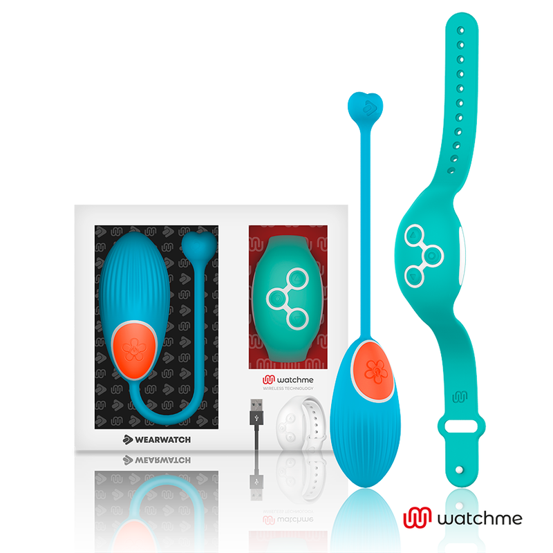 Wearwatch - Télécommande Watchme Technologie Bleu Oeuf / Aigue-Marine - WEARWATCH | sextoys, vibrateurs, télécommande | Dimensions : 215