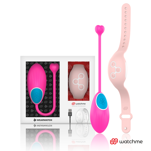 Wearwatch - Télécommande Watchme Technologie Oeuf Fuchsia / Rose - WEARWATCH | sextoys, vibrateurs, télécommande | Dimensions : 215