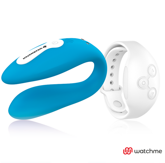 Wearwatch - Watchme Vibrateur Double Technologie Indigo/Neige