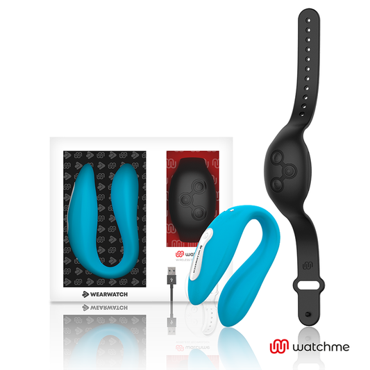 Wearwatch - Watchme Vibrateur Double Technologie Indigo / Jet - WEARWATCH | sextoys, vibrateurs, télécommande | Dimensions : 216