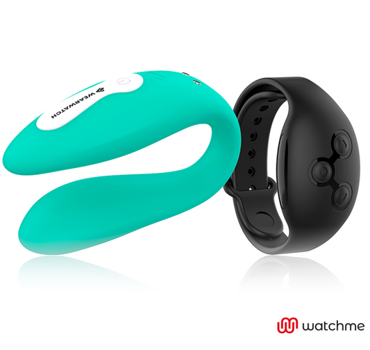 Wearwatch - Vibrateur Double Technologie Watchme Aigue-Marine / Jet