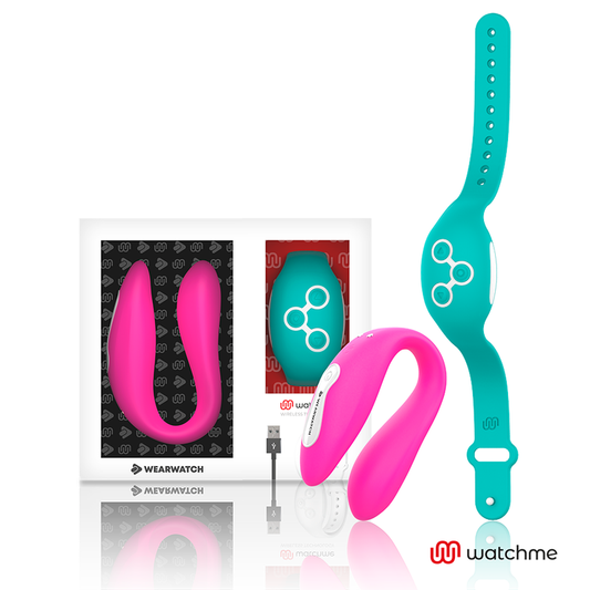 Wearwatch - Vibrateur Watchme Double Technologie Fuchsia / Eau De Mer - WEARWATCH | sextoys, vibrateurs, télécommande | Dimensions : 216