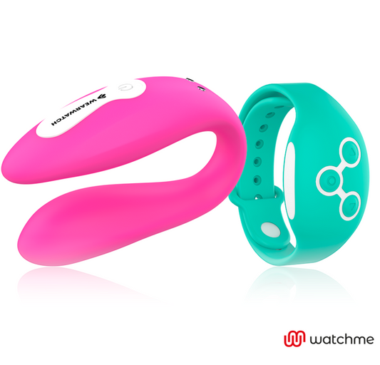 Wearwatch - Vibrateur Watchme Double Technologie Fuchsia / Eau De Mer