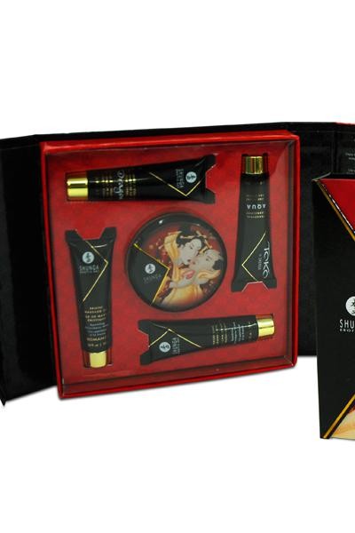 Kit Secret de Geisha Fraise Vin Pétillant - Shunga
