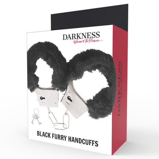 ;Menottes en Métal Doubles Noires