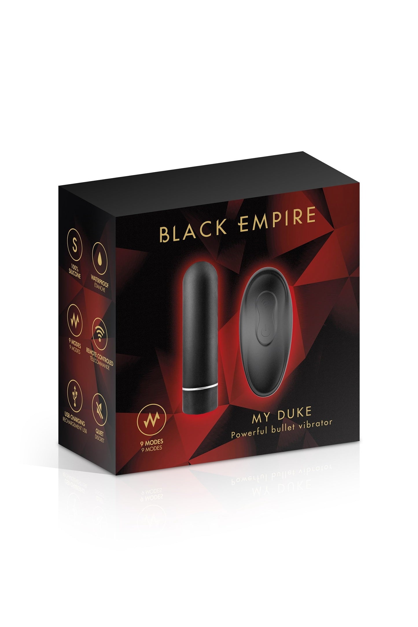 My Duke Bullet clitoris à télécommande