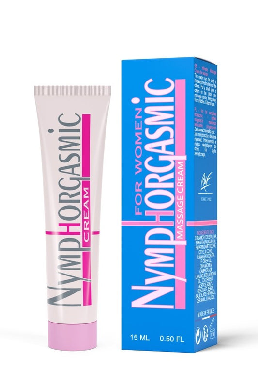 Nymphorgasmic Cream - Crème Stimulante Intime pour Femme (15 ml)