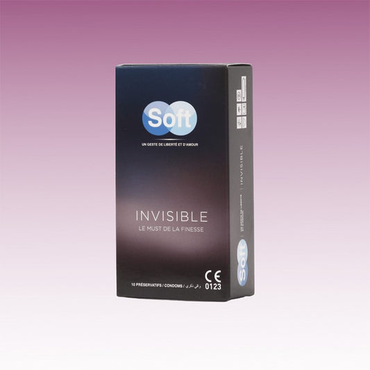 ;Soft Invisible - Boite de 10 Préservatifs