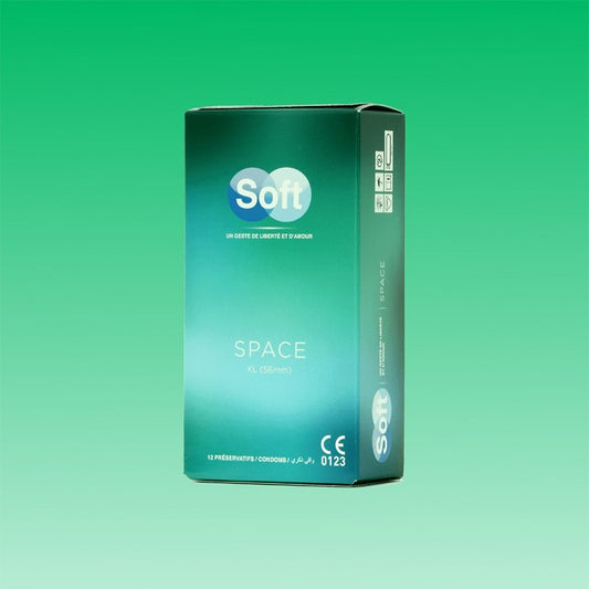 ;Soft  Space - Boite de 12 Préservatifs